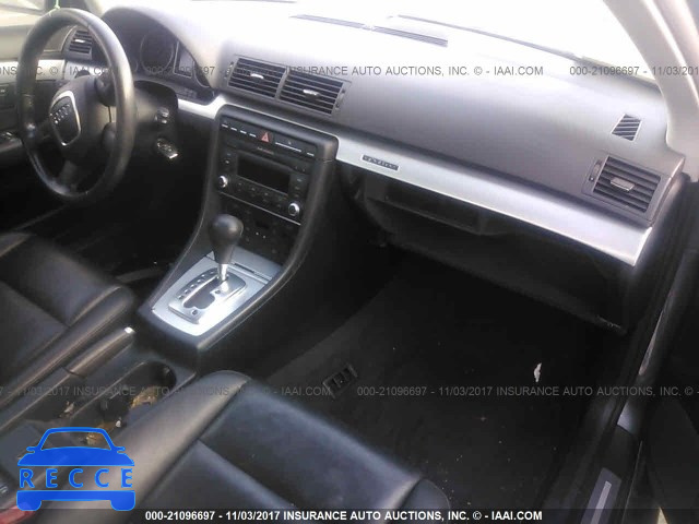 2008 Audi A4 2.0T QUATTRO WAUDF78E38A116286 Bild 4