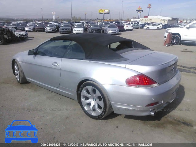 2005 BMW 645 WBAEK734X5B326436 image 2