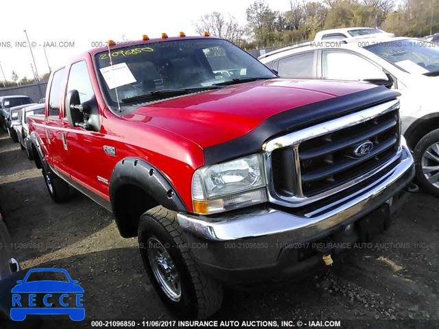 2004 Ford F250 SUPER DUTY 1FTNW21P94EC34299 зображення 0