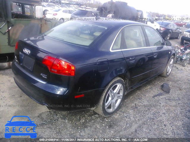 2008 Audi A4 2.0T QUATTRO WAUDF78E58A013256 зображення 3