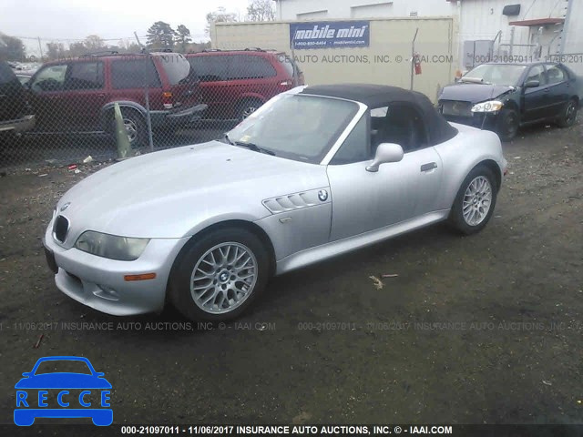 2001 BMW Z3 2.5 WBACN33481LM01310 зображення 1