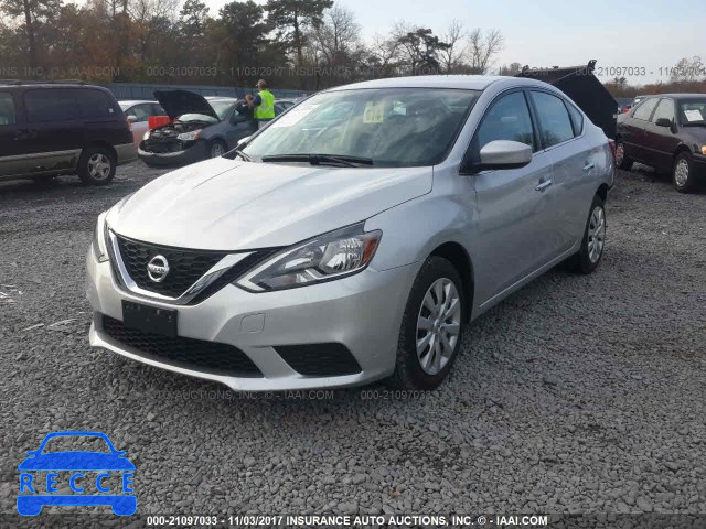 2017 NISSAN SENTRA 3N1AB7AP6HY266744 зображення 1