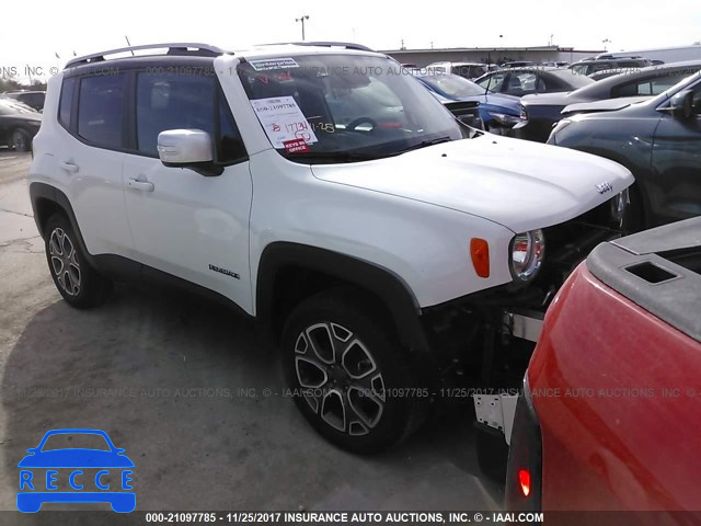 2017 JEEP RENEGADE LIMITED ZACCJBDB9HPE88050 image 0