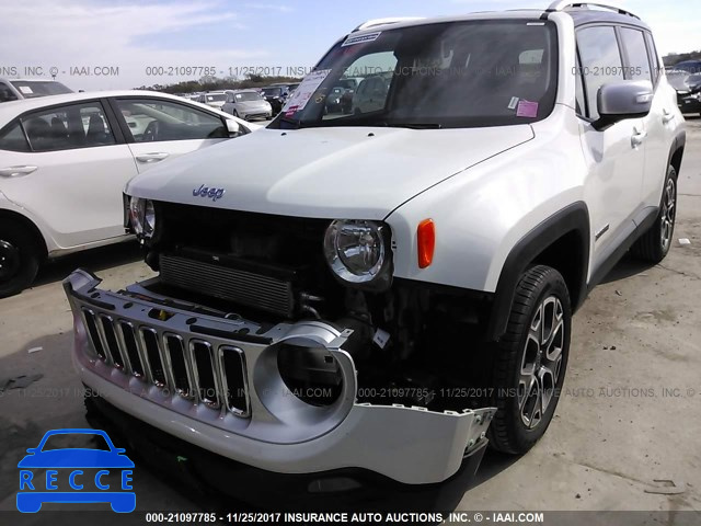 2017 JEEP RENEGADE LIMITED ZACCJBDB9HPE88050 image 1