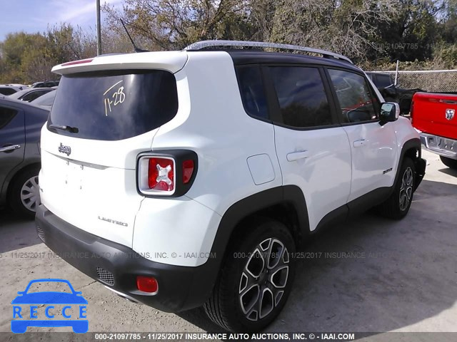 2017 JEEP RENEGADE LIMITED ZACCJBDB9HPE88050 image 3
