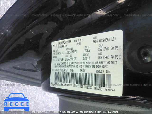 2006 Dodge RAM 2500 ST/SLT 3D7KR26D26G164753 image 8