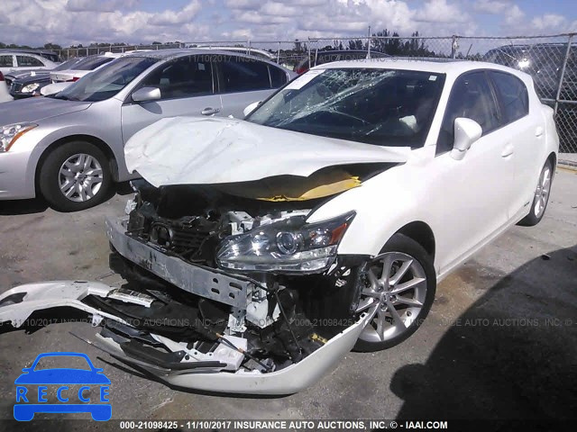 2012 Lexus CT 200 JTHKD5BH7C2091983 image 1