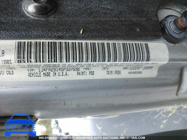 2005 Jeep Wrangler / Tj SE 1J4FA29145P337696 image 8