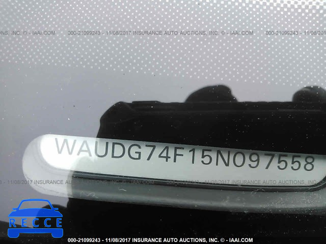 2005 AUDI A6 3.2 QUATTRO WAUDG74F15N097558 image 8