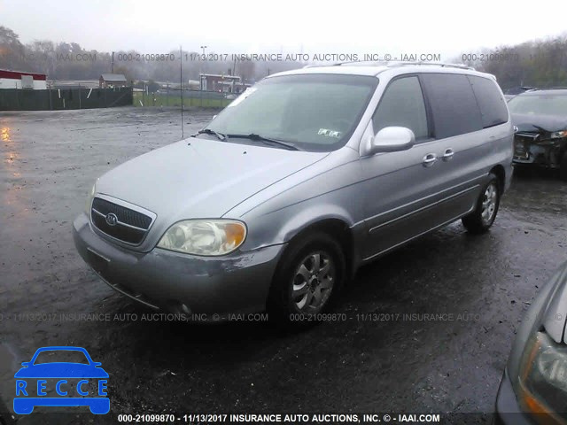 2004 KIA SEDONA EX/LX KNDUP131646537370 image 1