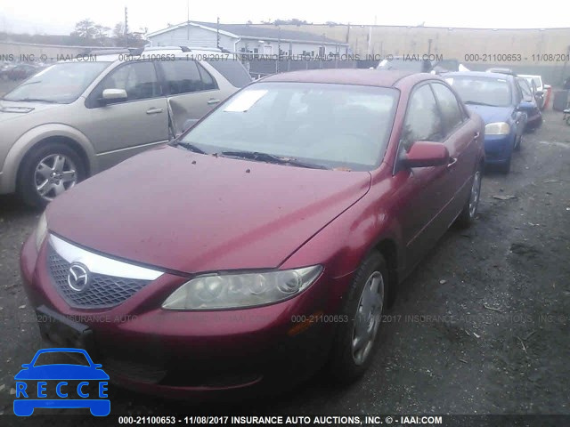 2004 Mazda 6 I 1YVFP80C945N76574 image 1