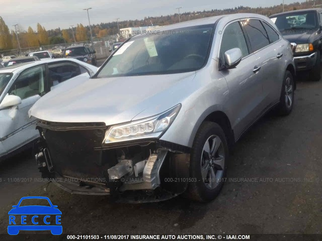 2014 Acura MDX 5FRYD3H24EB010682 Bild 1