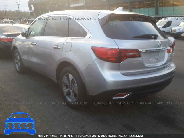 2014 Acura MDX 5FRYD3H24EB010682 зображення 2