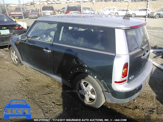 2009 Mini Cooper CLUBMAN WMWML33589TN69480 image 2