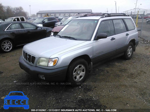 2002 Subaru Forester L JF1SF63502H759016 зображення 1