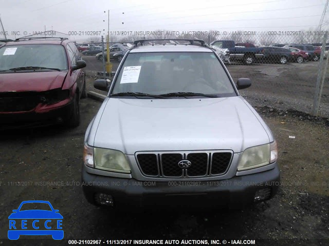 2002 Subaru Forester L JF1SF63502H759016 зображення 5