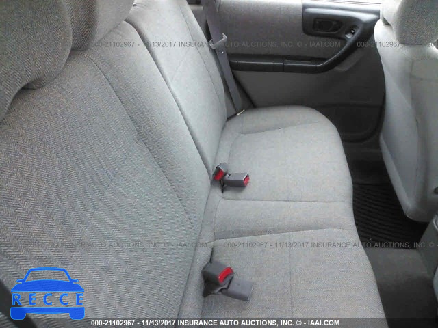 2002 Subaru Forester L JF1SF63502H759016 image 7