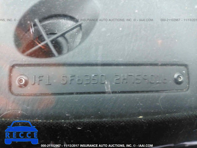 2002 Subaru Forester L JF1SF63502H759016 image 8