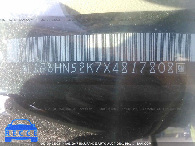 1999 Oldsmobile 88 LS 1G3HN52K7X4817808 image 8