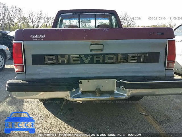 1992 Chevrolet S Truck S10 1GCCS14Z8N8100281 зображення 7