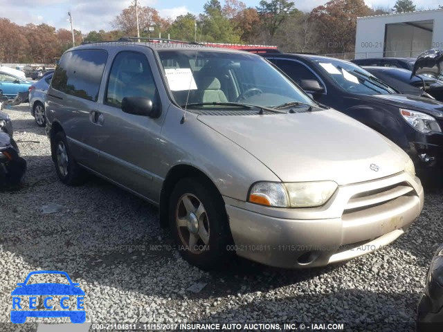 2001 NISSAN QUEST GXE 4N2ZN15T61D822844 image 0