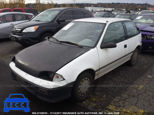 1994 GEO Metro 2C1MR2466R6777401 image 1