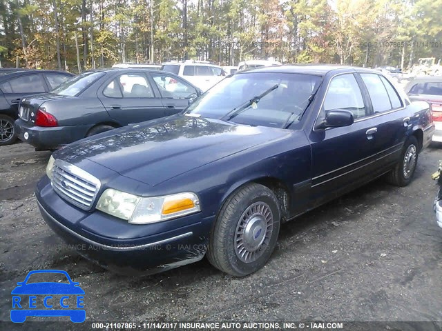 2001 Ford Crown Victoria POLICE INTERCEPTOR 2FAFP71W31X195392 image 1