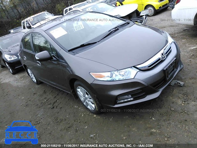 2012 HONDA INSIGHT EX JHMZE2H71CS004894 image 0