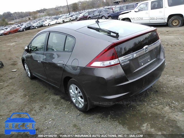 2012 HONDA INSIGHT EX JHMZE2H71CS004894 image 2