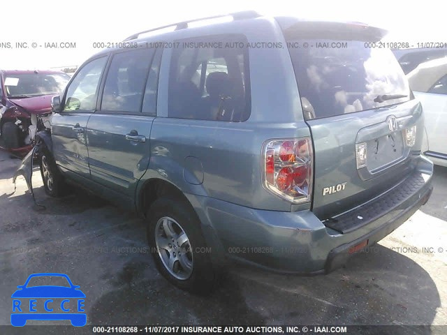 2007 Honda Pilot EXL 5FNYF28597B041252 image 2