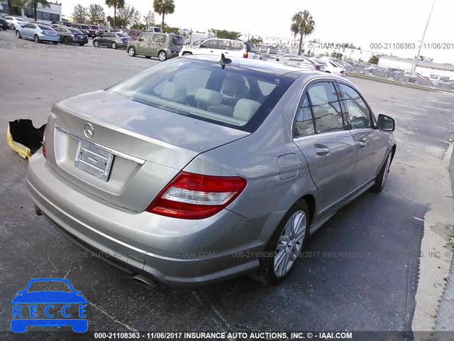 2009 Mercedes-benz C 300 WDDGF54X29R054853 image 3