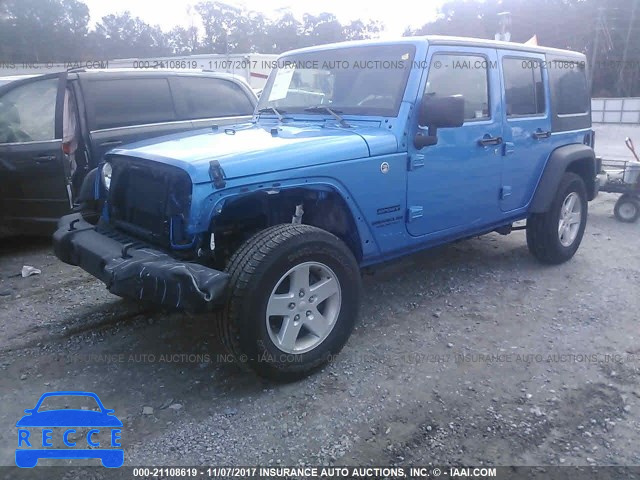 2016 Jeep Wrangler Unlimited SPORT 1C4HJWDGXGL234715 image 1