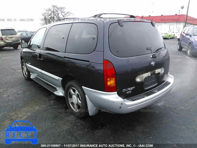 2000 Nissan Quest SE/GLE/GXE 4N2XN11T6YD840266 image 2