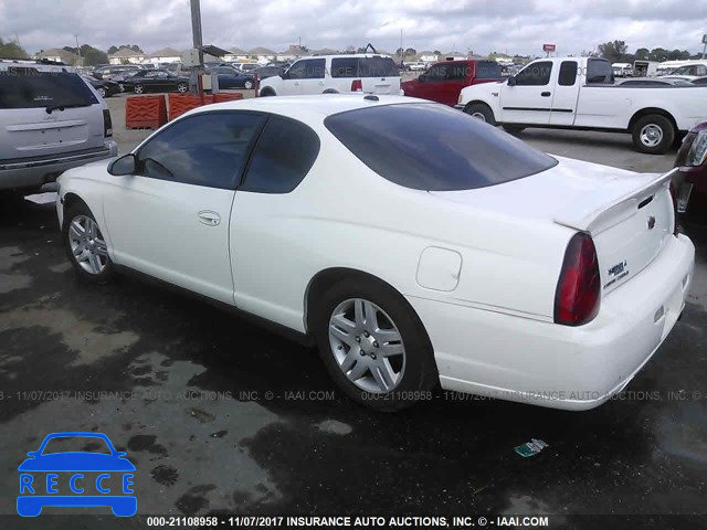 2006 Chevrolet Monte Carlo LT 2G1WK151369278698 зображення 2