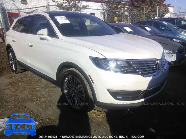 2016 Lincoln MKX RESERVE 2LMTJ8LR3GBL24555 зображення 0
