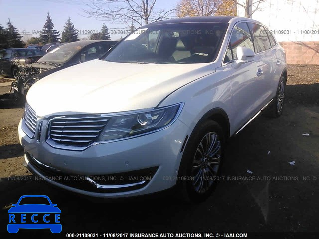 2016 Lincoln MKX RESERVE 2LMTJ8LR3GBL24555 зображення 1
