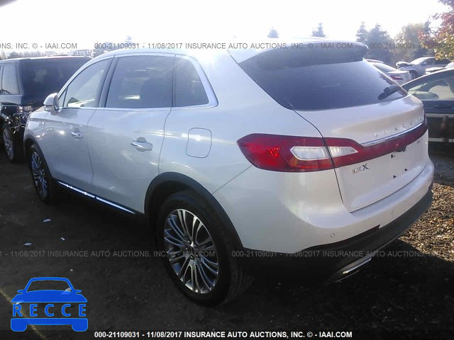 2016 Lincoln MKX RESERVE 2LMTJ8LR3GBL24555 зображення 2