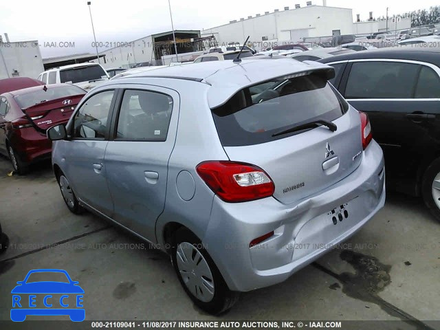 2017 MITSUBISHI MIRAGE ML32A3HJ6HH022153 зображення 2