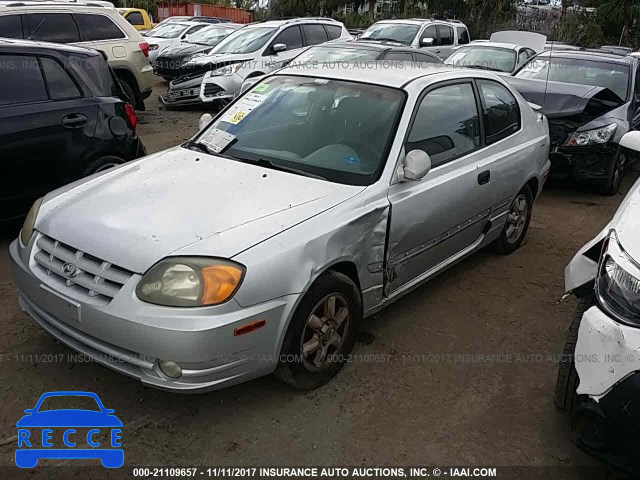 2003 Hyundai Accent GL KMHCG35C43U271374 image 1