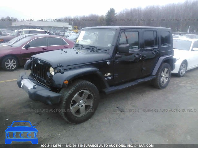 2008 Jeep Wrangler Unlimited SAHARA 1J8GA59168L621833 зображення 1