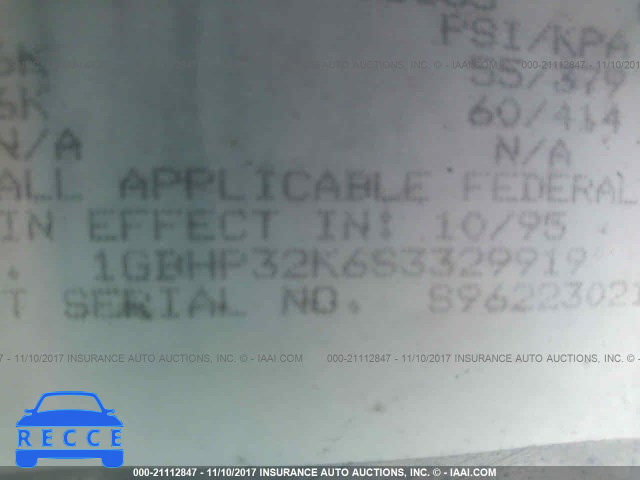 1995 Chevrolet P30 1GBHP32K6S3329919 image 8