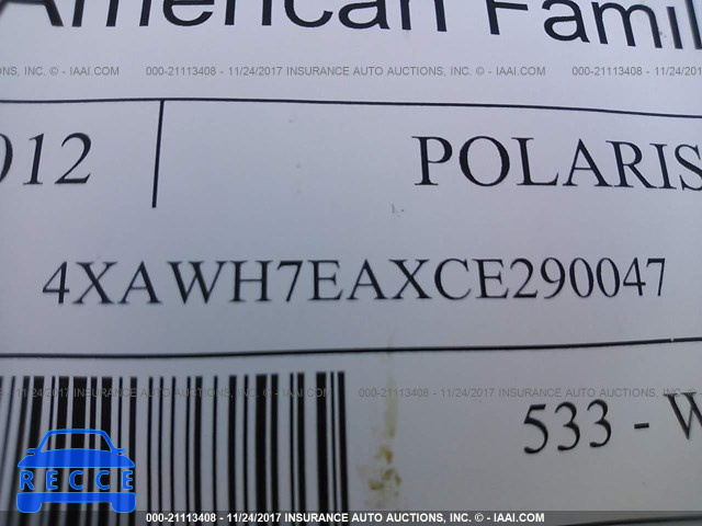 2012 Polaris Ranger 800 CREW EPS 4XAWH7EAXCE290047 Bild 9