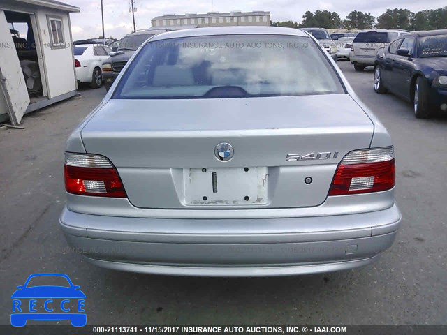 2002 BMW 540 I AUTOMATICATIC WBADN63432GN85135 зображення 5