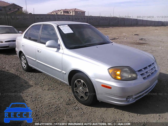 2005 Hyundai Accent GL KMHCG45C85U662035 image 0