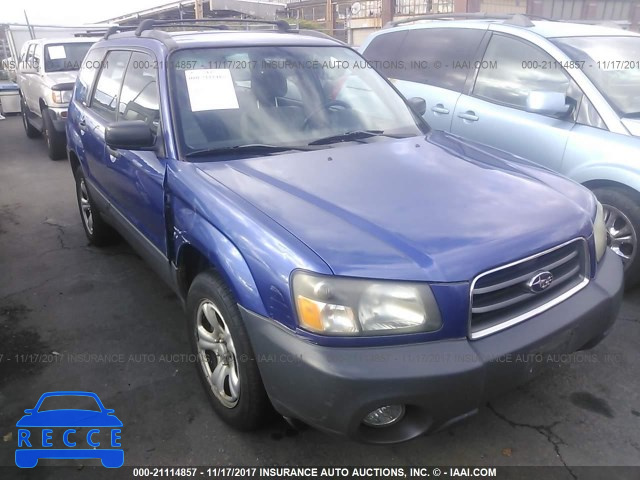 2004 Subaru Forester 2.5X JF1SG63654H744360 зображення 0