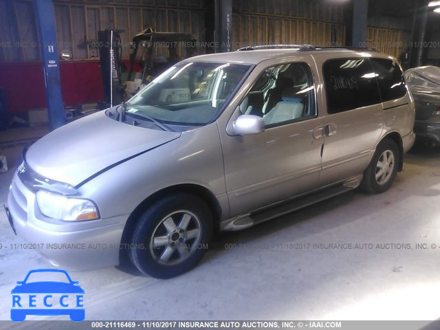 2001 Nissan Quest SE 4N2ZN16T51D823420 image 1