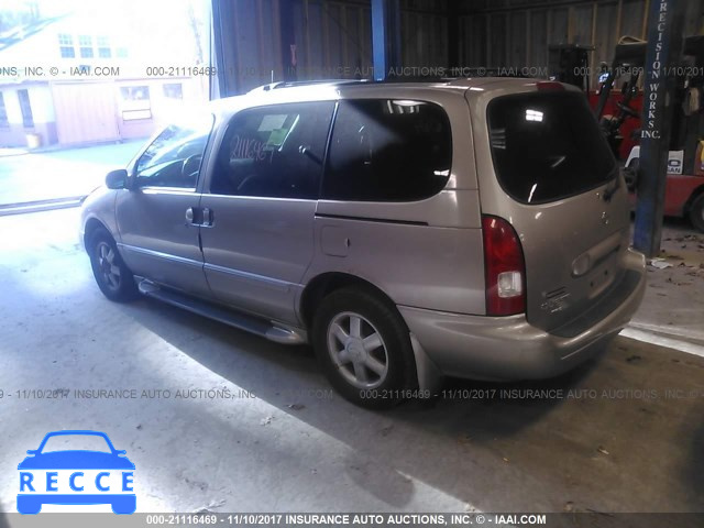 2001 Nissan Quest SE 4N2ZN16T51D823420 image 2