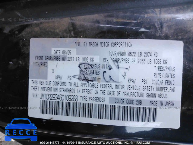 2006 Mazda 5 JM1CR293460109288 image 8