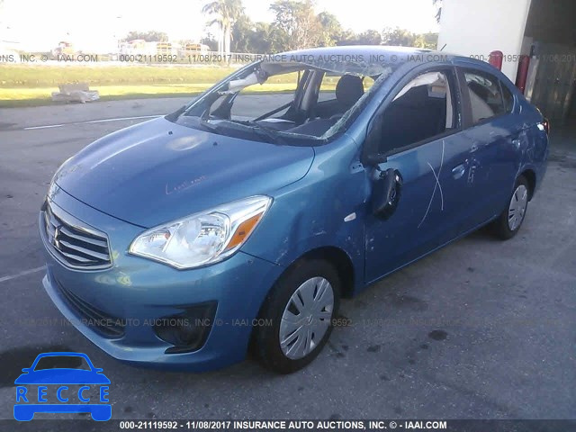 2017 MITSUBISHI MIRAGE ML32F3FJ1HHF15522 image 1