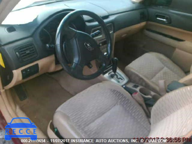 2005 Subaru Forester JF1SG65665H716291 image 3